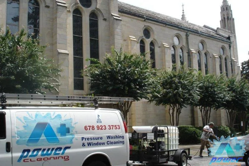 Commercial building cleaning in Atlanta, GA