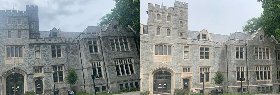 High-rise window cleaning for commercial buildings in Atlanta